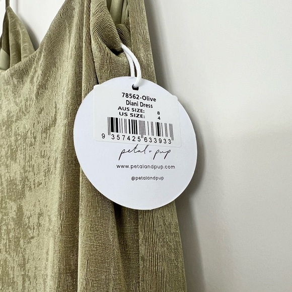 Petal & Pup Dresses Petalpup Diani Dress With Cowl Neck And Split